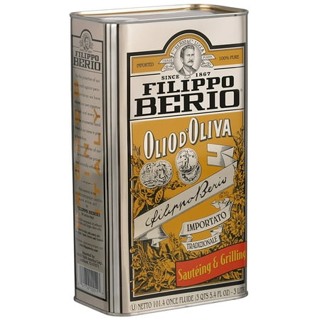 Filippo Berio Olive Oil, 101.4-oz Tin