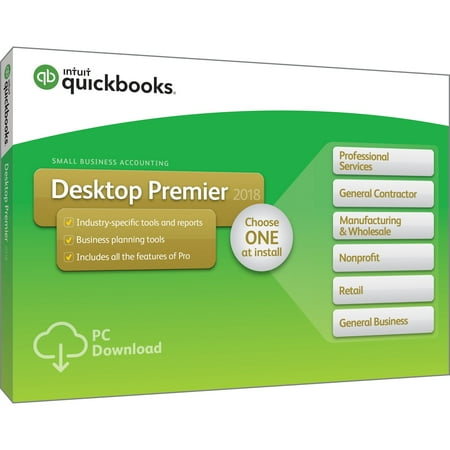 QUICKBOOKS DESKTOP PREMIER 2018 (Email Delivery)