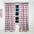 thumbnail image 2 of Designart 'Colorful Circular Dance IV' Modern & Contemporary Curtain Panel, 2 of 5