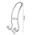thumbnail image 3 of OTOSTAR Auto Hooks Bling Car Hangers Organizer Seat Headrest Hooks Strong and Durable Backseat Hanger Storage Universal for SUV Truck Vehicle 2 Pack (AB), 3 of 8