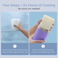 thumbnail image 4 of Enfriador de leche materna Momcozy portátil, 650 ml, 24 horas, refrigeración, color morado, 4 of 9