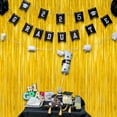 thumbnail image 6 of WarmHaven 4 Pack 2025 Graduation Party Decorations, 3.28 x 7.05 Feet Gold Grad Curtains, Metallic Gold Backdrop Curtain Class of 2025 Backdrop Party Streamer, Congrad Backdrop Grad Decor 2025, 6 of 14