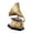 Gold, variant on AOOOWER Metal Gramophone Replicas Elegant Bookshelves Accent Vintage Themed Phonograph Model Sculpture Home Room Embellishment