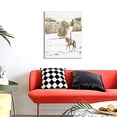 thumbnail image 4 of KLL Horse Rider In Field Print Canvas Wall Art, Canvas Painting Prints Canvas Art Wall Decor Home Decoration for Living Room Bedroom Office, 4 of 6