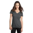 thumbnail image 1 of DISCONTINUADO District - Juniors The Concert Tee V-Neck M Charcoal Distrito DT5501, 1 of 1