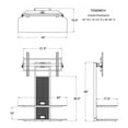 thumbnail image 2 of TD560BCH TV Stand, 2 of 5
