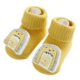 thumbnail image 1 of TIEVOSA Chaussettes Jouets Dessin Animé 3D de Printemps et d'Automne, Anti-Colle, Chaussettes à Col Non Ample, Chaussettes de Sol pour Enfants 0-6 Mois, 1 of 3