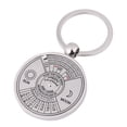 thumbnail image 3 of Pendant, Keychain, 50 Years Perpetual Calendar Circular Boys For Keys For Gift Men, 3 of 8