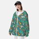 thumbnail image 3 of Fotbe Jungle Animals Chaqueta con Protección Solar UPF 50+ para Hombre y Mujer, Camisa con Capucha y Bolsillos-3X-Large, 3 of 7