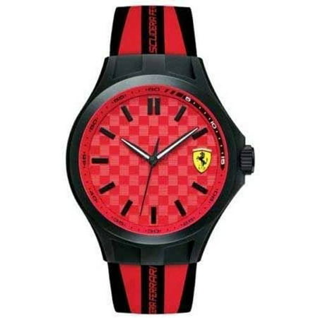 Ferrari Scuderia Pit Crew Silicone Men's Watch, 0830281