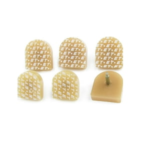 Lady 9mm x 8mm Shoes High Heel Stiletto Repair Caps Tips Black 4 Pcs Lady 9mm x 8mm Shoes High Heel Stiletto Repair Caps Tips Black 4 Pcs