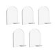 thumbnail image 2 of Paquete de 5 números de mesa de boda de acrílico con soportes, letreros de acrílico transparente en blanco Soporte de números de mesa para recepción Yuyangstore Tarjetas de lugar de acrílico transparente, 2 of 8