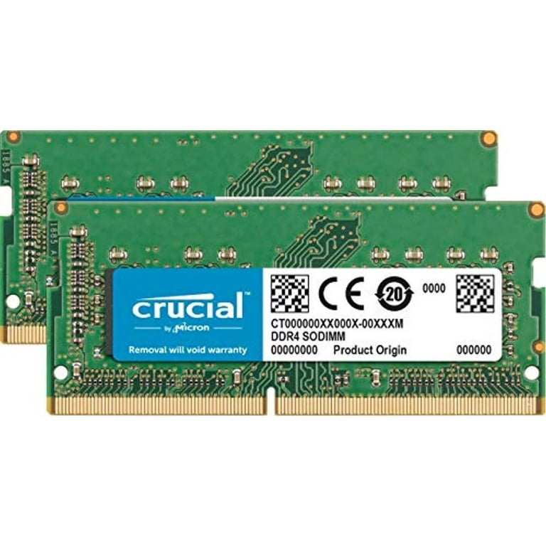 Crucial 64GB [2 x 32GB] DDR4 SDRAM Memory Kit (ct2k32g4s266m