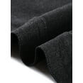 thumbnail image 5 of DARING DIVA Women's Plus Size Drawstring Detachable Hoodie Denim Jacket 3X Black, 5 of 6
