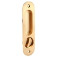 thumbnail image 3 of Cerradura para Puerta corrediza Manija de aleación de Zinc Cerradura antirrobo con Llaves Estilo campestre para Muebles de Madera de Granero(Oro) EOTVIA NO, 3 of 4