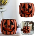 thumbnail image 2 of Halloween Decorations Pumpkin LED Candle Light Desktop Ornament for Home Party Festival Atmosphere Warm Glow Decorative Tabletop Display, 2 of 6