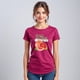 thumbnail image 3 of Playera Con Estampado De Fresh Summer Citrus – Dale Sabor y Color a tu Verano Ropa Para Mujer Color Rosa Dorado Talla Extra Grande Marca Emil SaEs, 3 of 4