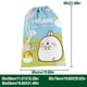 thumbnail image 3 of Molang Bolsa de regalo con cierre de cinta navideño para decoración de Navidad,39cm×30 cm., 3 of 6