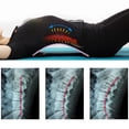 thumbnail image 4 of Corrector de columna lumbar, almohadilla de corrección de bienestar, camilla de espalda, soporte de masaje (púrpura), 4 of 8