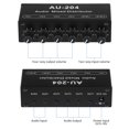 thumbnail image 4 of Mezclador de Audio EstéReo Distribuidor Selector de SeñAl Conmutador 2 Entradas 4 Salidas Controla Individualmente el Amplificador de Auriculares, 4 of 5