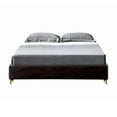 thumbnail image 2 of Furniture of America Goodwater Faux Leather Full Foundation Bed in Brown, 2 of 7