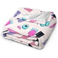 thumbnail image 2 of Yibo Tulips Floral Blanket Flannel Soft and Comfortable Anti-static Bed Sofa Blanket, 2 of 6