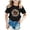 00&Black394, variant on Little Girls Summer Trendy Tee Shirt Leopard Sunflower Print Casual Short Sleeve Tops