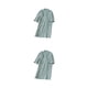 thumbnail image 4 of Minnieouse Kimono primavera verano crepé señoras fino camisón mujeres hombres Albornoz hogar boda pijamas ropa de dormir Type2 NO2, 4 of 6
