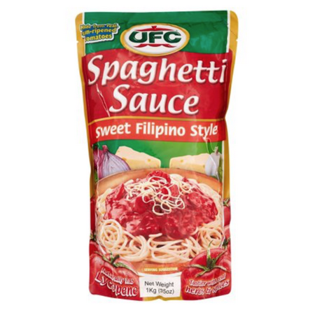 UFC Brand Sweet Filipino Style Spaghetti Sauce 1 Kilo Size (2