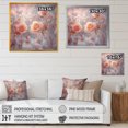 thumbnail image 4 of Designart "Peach Enchanted Roses III" Floral Rose Canvas Art Print, 4 of 5