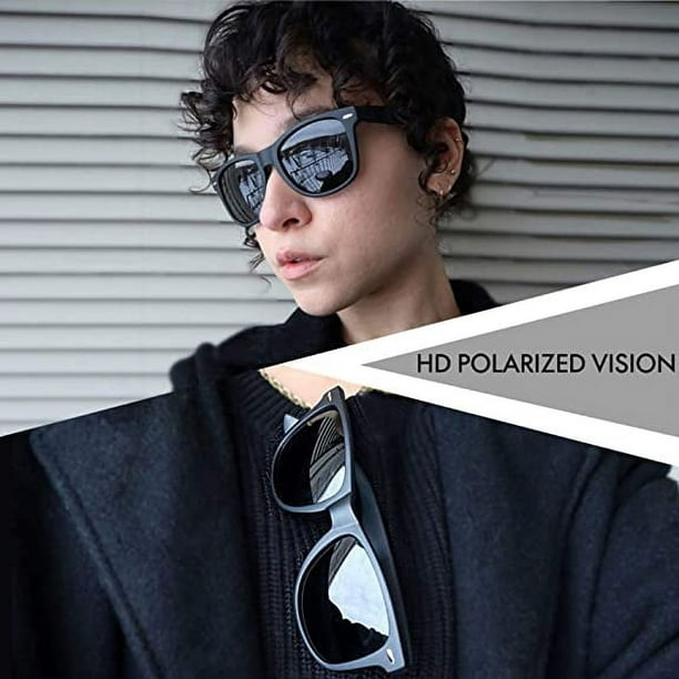 Joopin Unisex Polarized Sunglasses Men Women Retro Designer Sun Glasse