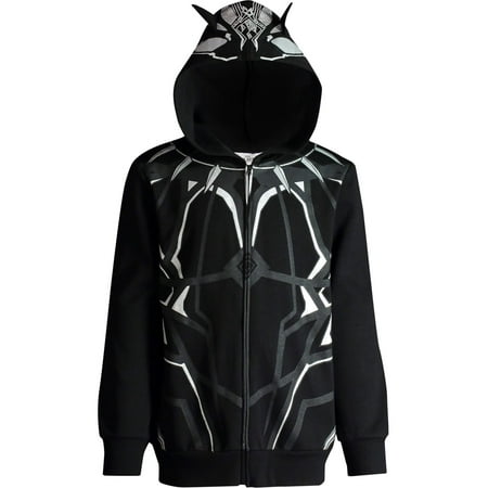 

Marvel Avengers Black Panther Toddler Boys Cosplay Zip Up Hoodie 4T
