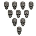 thumbnail image 1 of Skull Rivets, 50 Sets DIY Making Metal Skull Rivets  for Belts Silver Black,Bronze, 1 of 7