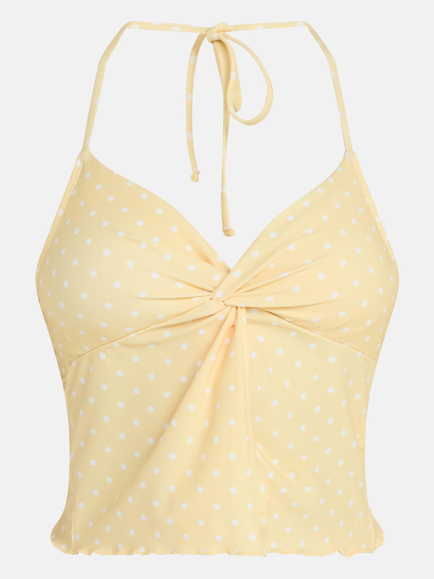 No Boundaries French Twist Flyaway Crop Tankini, Women's XXS-XXL