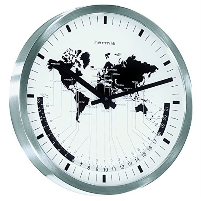 Reloj de PARED Hermle Movimiento de Cuarzo Alemania 30504002100