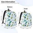 thumbnail image 2 of Disketp Cartoon Sea Creatures print Canvas Backpack Lightweight Travel Daypack Student Rucksack Laptop Backpack-Small, 2 of 5