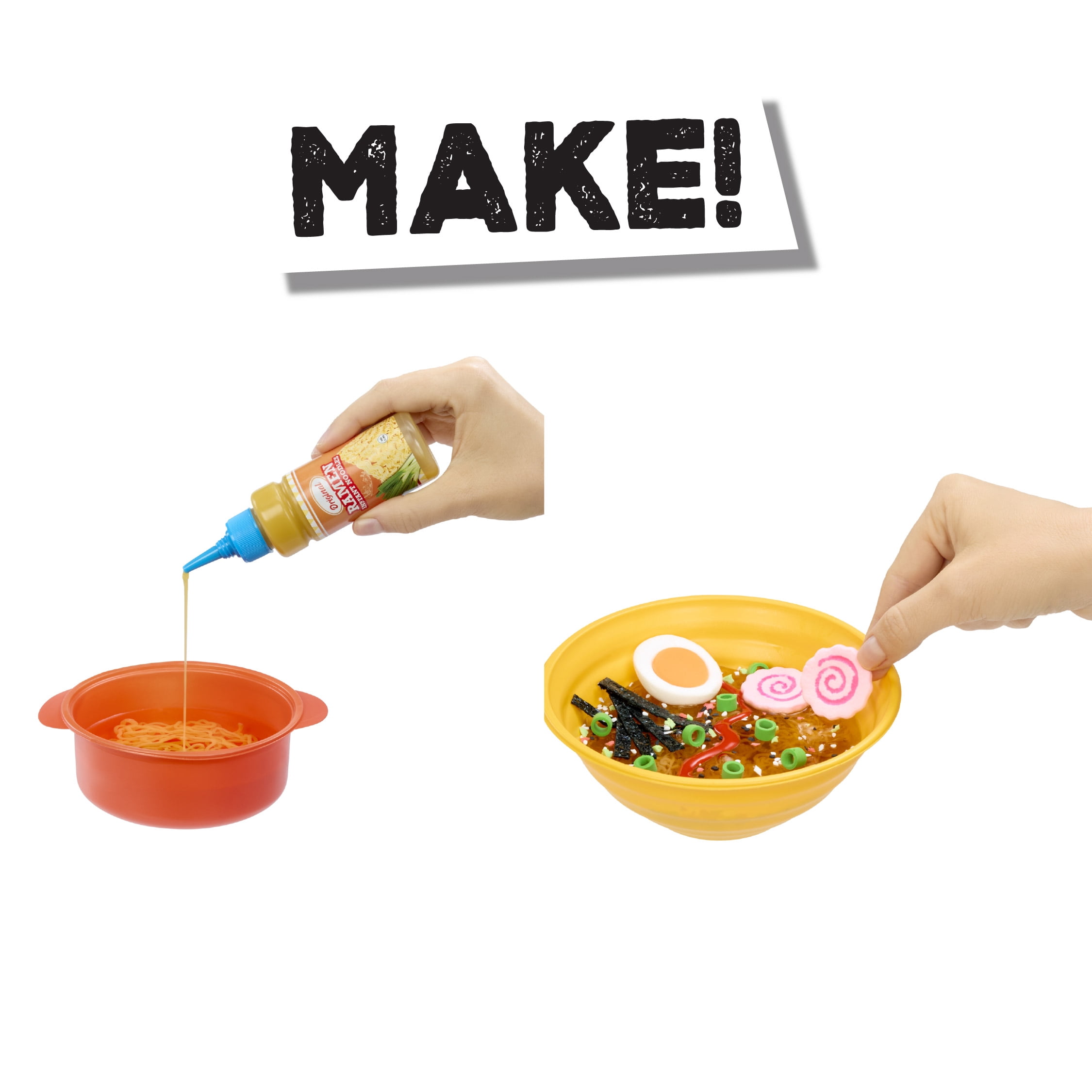 Slime Life Ramen DIY Slime Kit, Make, Smash, and Stretch Your Food, Ages 8+