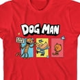 thumbnail image 7 of Dog Man With Petey And Lil' Petey Youth Red Short Sleeve Tee-Medium, 7 of 7