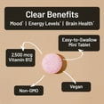 thumbnail image 3 of NatureWise Vitamin B12 Extra Strength 2500mcg - B12 Supplement for Energy + Mental Clarity & Nervous System Support - Easy-to-Swallow, Vegan & Non-GMO - USA Manufactured - 60 Tablets[60-Day Supply], 3 of 12