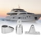 thumbnail image 1 of Montaje de Bisagra, Kit de Exto de Ojo Superior Bimini Diapositiva de Mandíbula 16 Piezas Accesorio Superior Bimini Acero inoxidable 316 de Alta Resistencia 3 Arcos Para Barcos, 1 of 7