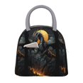 thumbnail image 1 of Disketp Full Moon Black Dragon Bolsa Térmica para Almuerzo, Lonchera con Abertura Amplia y Gran Capacidad, Organizador Reutilizable para Mujeres, Hombres y Adultos, 1 of 6