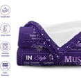 thumbnail image 3 of 18th Birthday Decorations for Girls Big Sister Gifts for Little Girls Gifts for 18 Year Old Girl Boy Teen Girls Gifts Ideas for Daughter Sons Sister Soft Throw Blanket Back in 2005 - Purple, 3 of 6