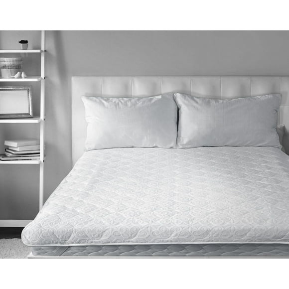 Safdie & Co. Mattress Protector T Quilted With Elastic Corners White
