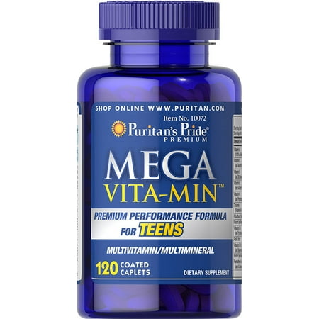 Puritan's Pride Mega Vita Min� Multivitamins for Teens