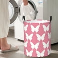 thumbnail image 6 of KLL Butterfly 2 Waterproof Foldable Laundry Hamper Bucket with Handles for Storage Bin,Kids Room,Home Organizer (Medium ), 6 of 7