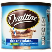 Ovaltine Rich Chocolate Mix, 18-Ounce Canister (Pack of 3)