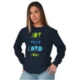 thumbnail image 3 of Joy to the World Lord Has Come Women's Long Sleeve T Shirt Brisco Brands S, 3 of 6