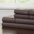 thumbnail image 3 of Somerset Home Series Microfiber Bed Sheet Set, Brown, Full, 3 of 6