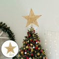 thumbnail image 3 of Árbol Top Top Decorativo Romántico Treetop Star Topper Lights para Party 25cm Champagne gold +Árbol Top Top Decorativo Romántico Treetop Star Topper Li Fernando estrella de la copa del árbol, 3 of 8