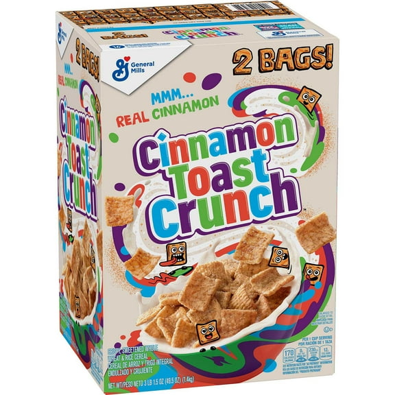 Cinnamon Toast Crunch Cereal 49.5 oz. 2 Pk.